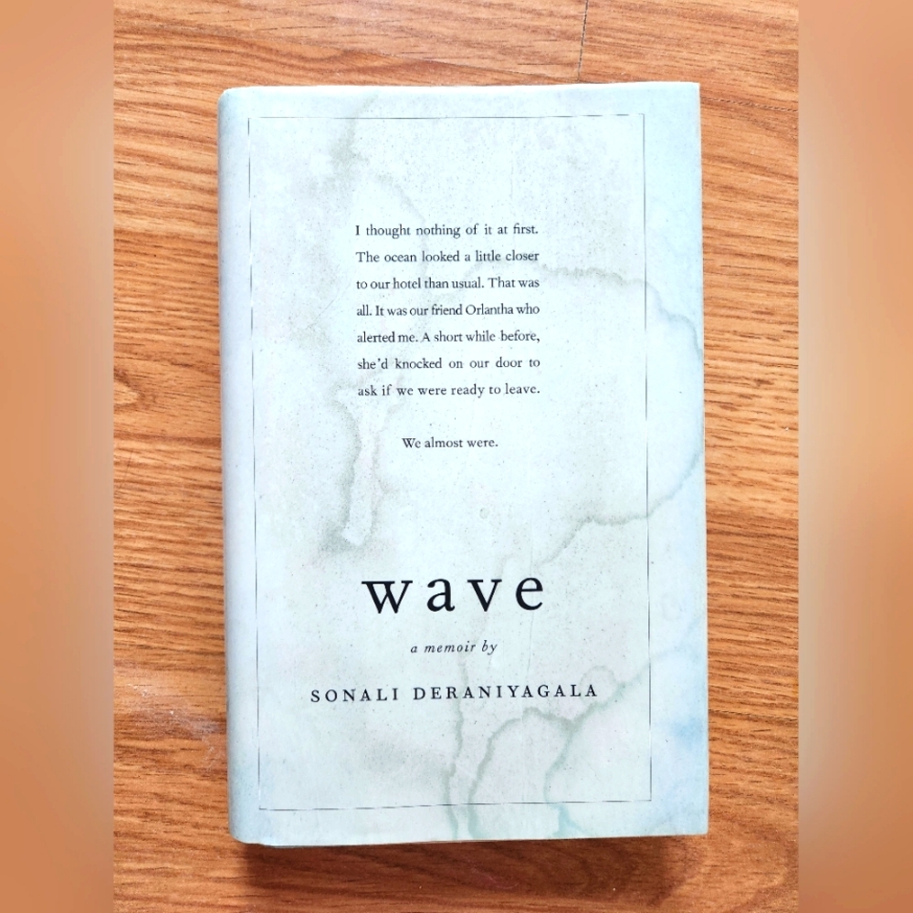 2/$10 Wave by Sonali Deraniyagala Hardcover W. Purchase